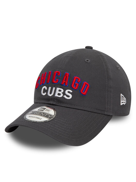 New Era Cepure ar nagu Mlb Wordmark 920 Cubs 60503517 Pelēks