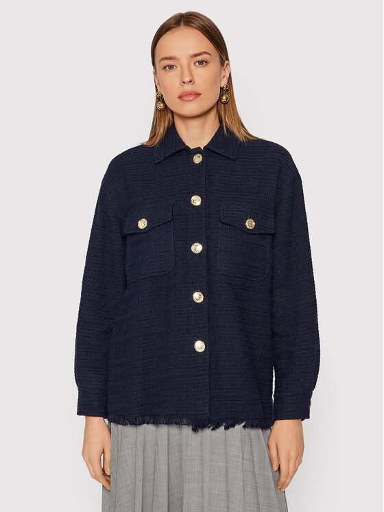 Marella Marella Krekls Aceto 30410721 Tumši zils Regular Fit