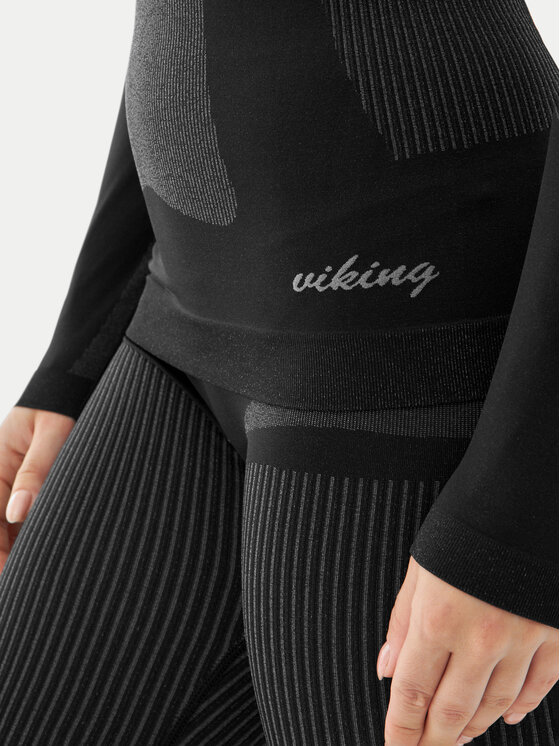Viking Viking Termoaktív fehérnemű szett Ilsa 500/15/1977 Fekete Slim Fit