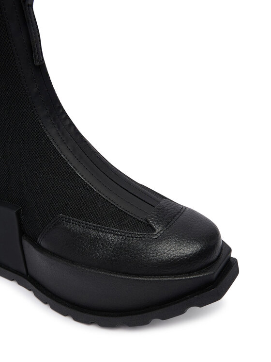 United Nude United Nude Škornji Roko Bootie III 1104401165 Črna