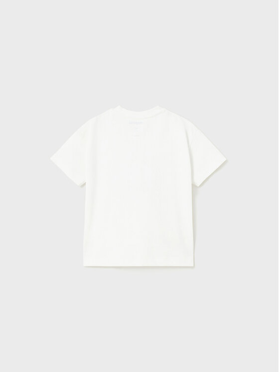 Mayoral Mayoral T-krekls 1029 Balts Regular Fit
