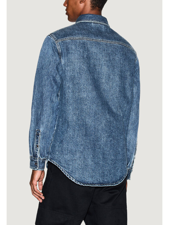 Armani Exchange Armani Exchange Camicia XM000950 AF14870 Blu Casual Fit