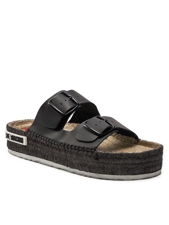 LOVE MOSCHINO LOVE MOSCHINO Εσπαντρίγιες JA28233G0IIAX000 Μαύρο
