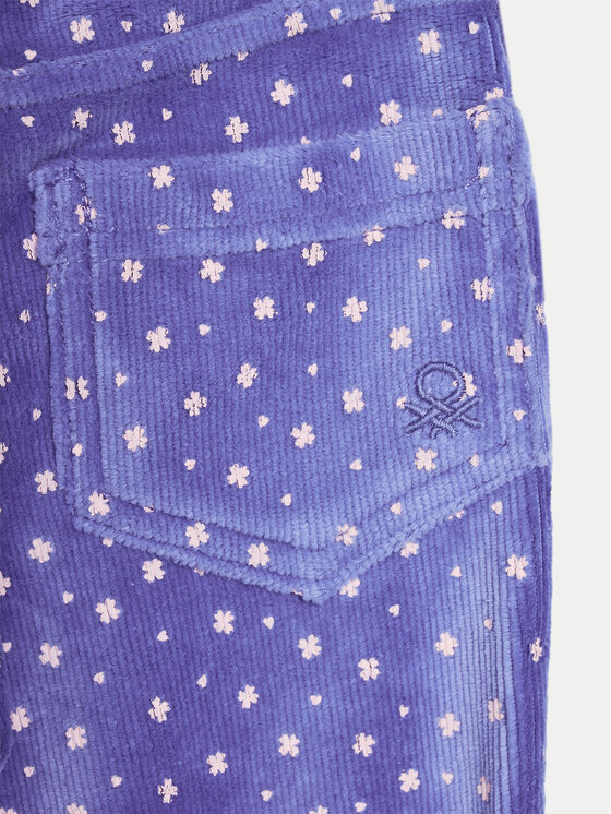 United Colors Of Benetton United Colors Of Benetton Hlače 4T4MGE029 Plava Slim Fit