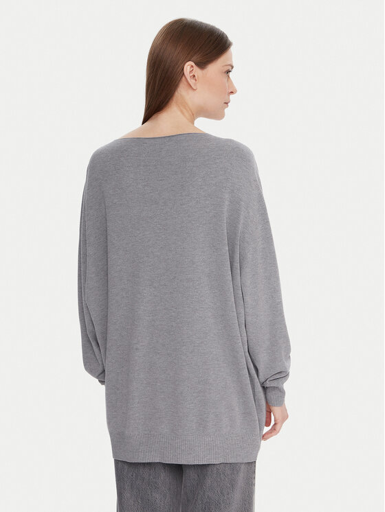 Kontatto Kontatto Maglione 3M0815C Grigio Relaxed Fit