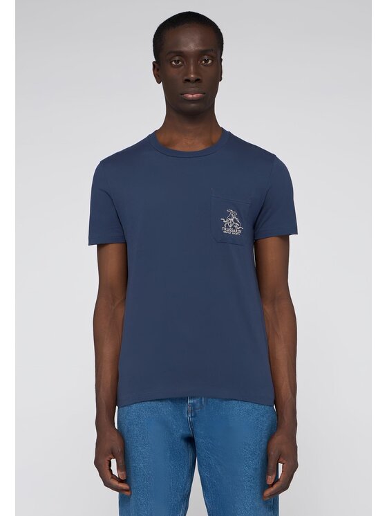 Trussardi Trussardi T-shirt G0298000053N034 Celeste Regular Fit