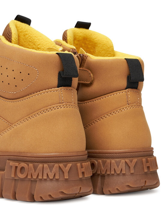 Tommy Hilfiger Tommy Hilfiger Trzewiki T3X5-34129-1696 D Brązowy
