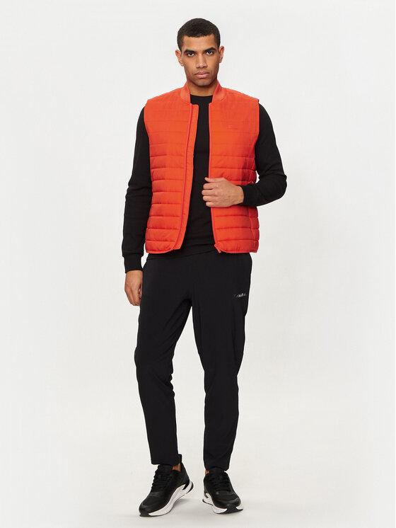 Calvin Klein Calvin Klein Kamizelka K10K111462 Pomarańczowy Regular Fit