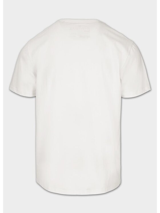 PITBULL PITBULL T-Shirt O'SIDE SMALL Biały Regular Fit