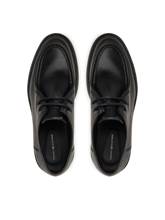Tommy Hilfiger Tommy Hilfiger Cipele Comfort Lwt Moc Toe FM0FM05588 Crna