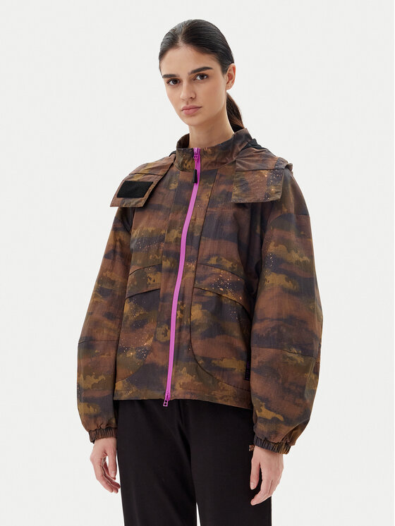EA7 Emporio Armani EA7 Emporio Armani Bunda pro přechodné období 7W000263 AF13154 F6035 Hnědá Loose Fit