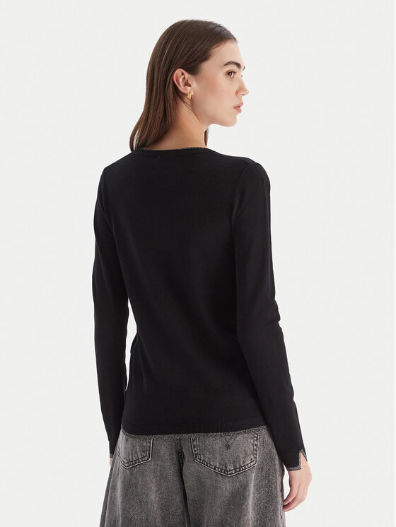 Liu Jo Liu Jo Pullover MF5227 MS49I Schwarz Regular Fit