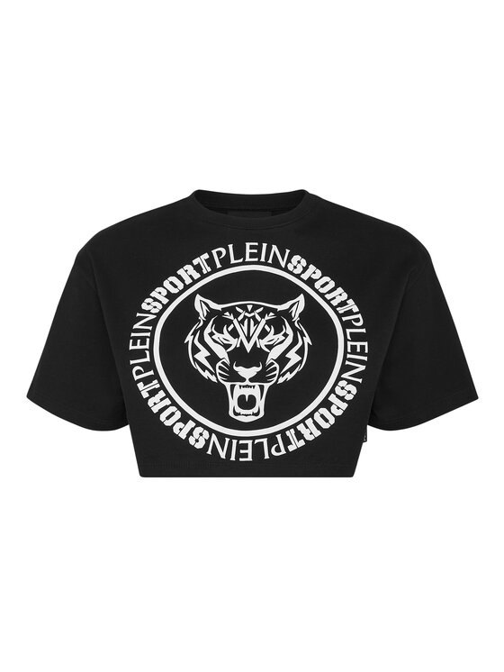 Plein Sport Plein Sport T-Shirt 14223 Czarny Regular Fit