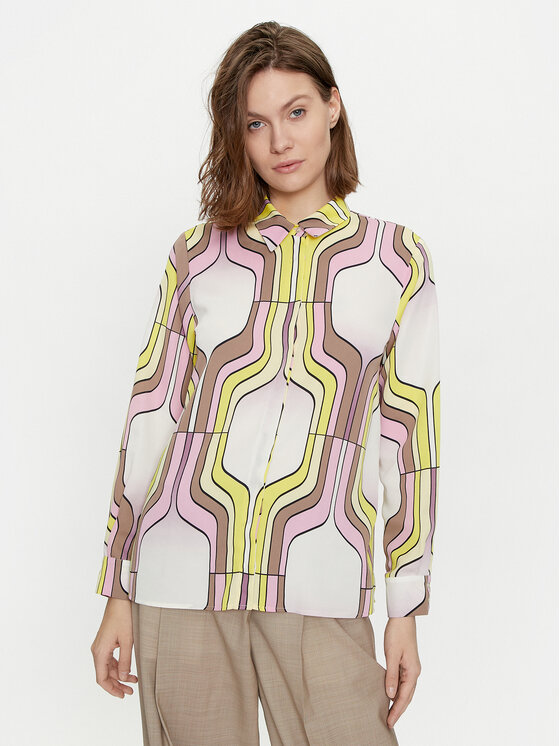 Marella Marella Camicia Sirena 2413111033 Rosa Regular Fit