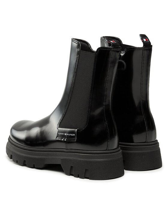 Tommy Hilfiger Tommy Hilfiger Μπότες T4A5-33035-1453999 Μαύρο