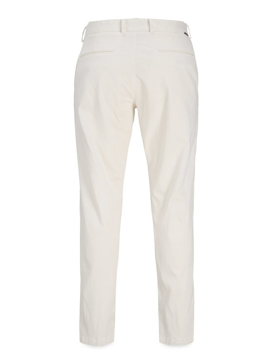 Jack & Jones Jack & Jones Chinosy Kane 12268490 Écru Relaxed Fit