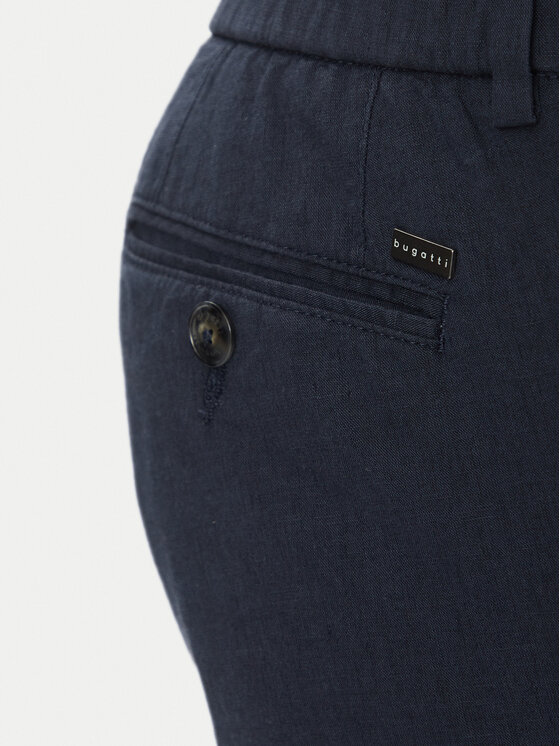 Bugatti Bugatti Pantaloni chino 1950 76210C Bleumarin Slim Fit