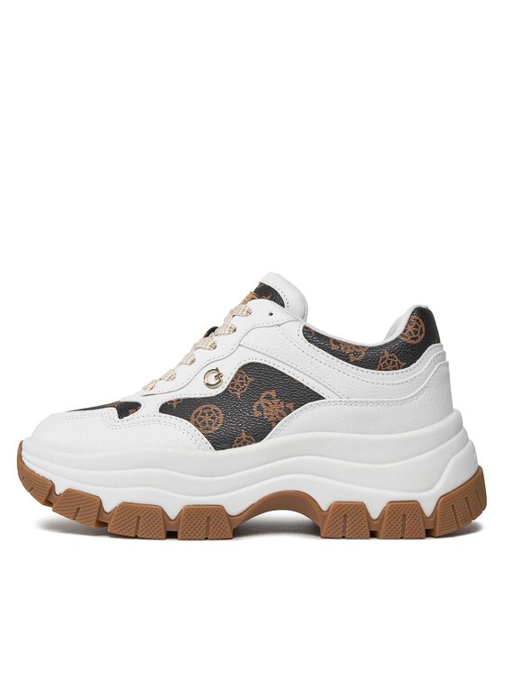 Guess Guess Snīkeri Brecky3 FLPBR3 FAL12 Balts