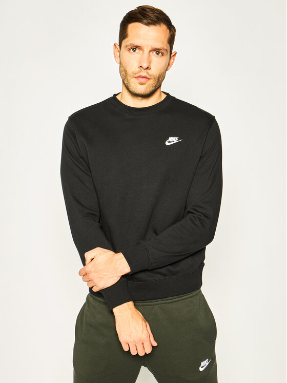 Nike Nike Mikina Nsw Club Crv BV2666 Čierna Standard Fit