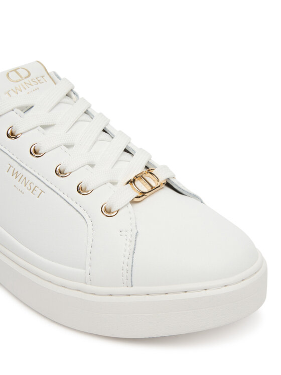 TWINSET TWINSET Sneakersy 252TCP020 Biały