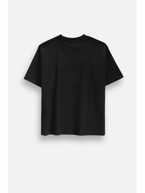 Coccodrillo Coccodrillo T-Shirt ZC6143203LBW-021 Černá Regular Fit