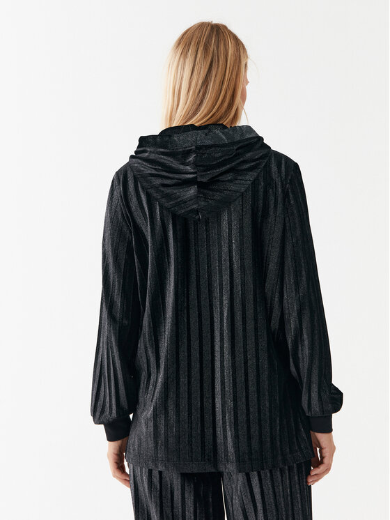 Liu Jo Sport Liu Jo Sport Bluză TF3183 J4529 Negru Relaxed Fit