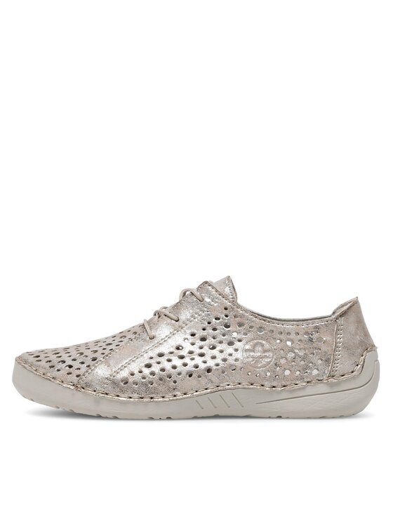 Rieker Rieker Halbschuhe 52534-90 Goldfarben