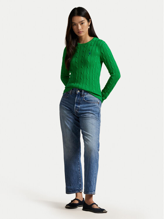 Polo Ralph Lauren Polo Ralph Lauren Džemper 211971869011 Zelena Slim Fit