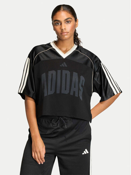adidas adidas T-Shirt Stadium JY6971 Černá Loose Fit