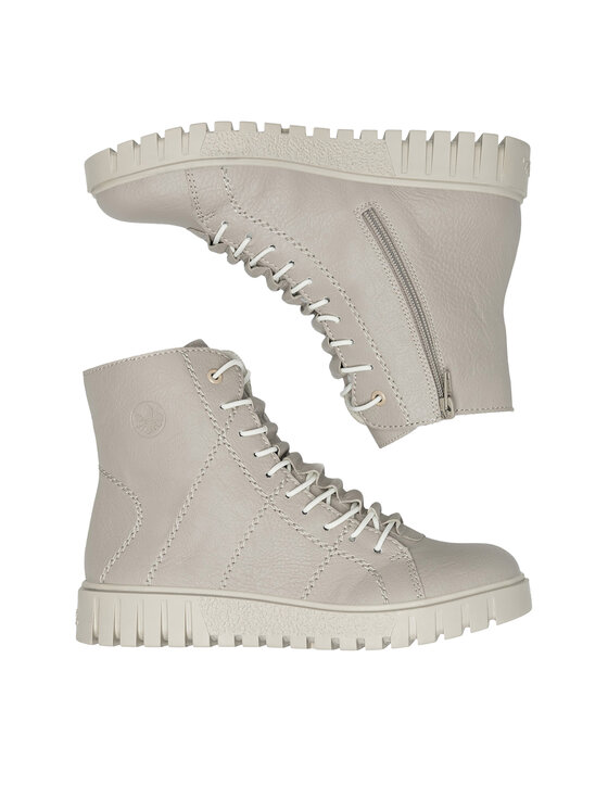 Rieker Rieker Schnürschuhe Y3420-61 Beige