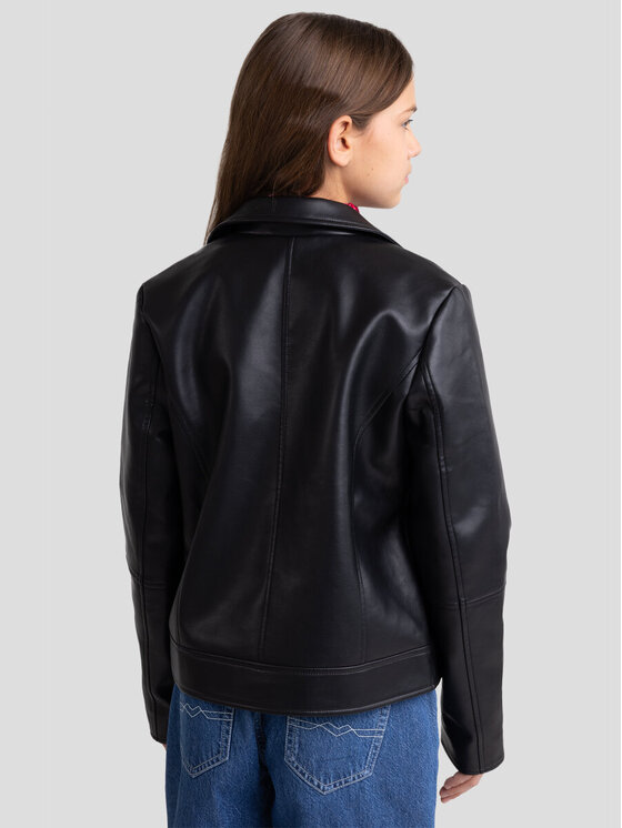 BIG STAR BIG STAR Ramoneska ARIA_906_130 Czarny Classic Fit