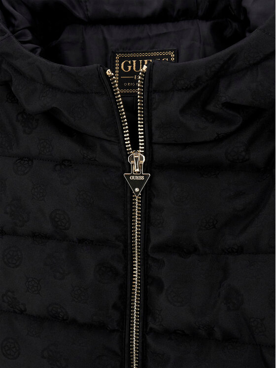 Guess Guess Kurtka zimowa J5BL23 WI140 Czarny Regular Fit