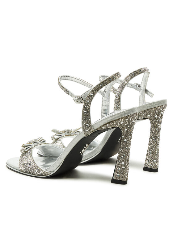 Steve Madden Steve Madden Sandały Chanter SM11003439-04004-968 Srebrny