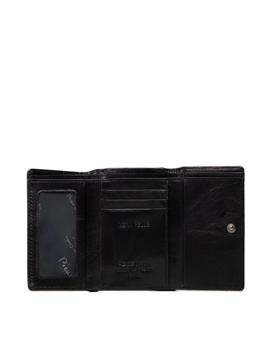 Pierre Cardin Pierre Cardin Kleine Damen Geldbörse 06 ITALY 117 Schwarz