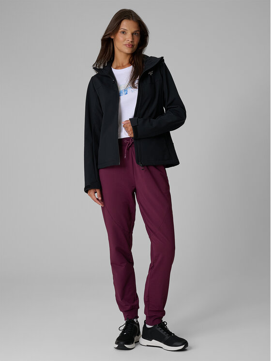 4F 4F Kurtka przejściowa URBAN COMMUTER Czarny Regular Fit