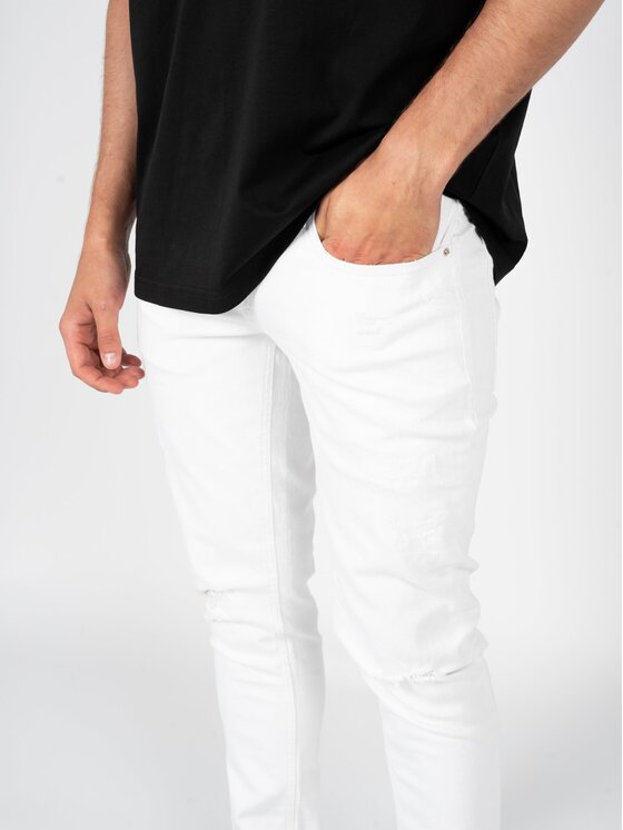 Antony Morato Antony Morato Τζιν MMDT00244-FA760028 Λευκό Skinny Fit