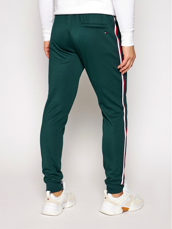 Tommy Hilfiger Tommy Hilfiger Teplákové nohavice Monogram MW0MW15254 Zelená Regular Fit