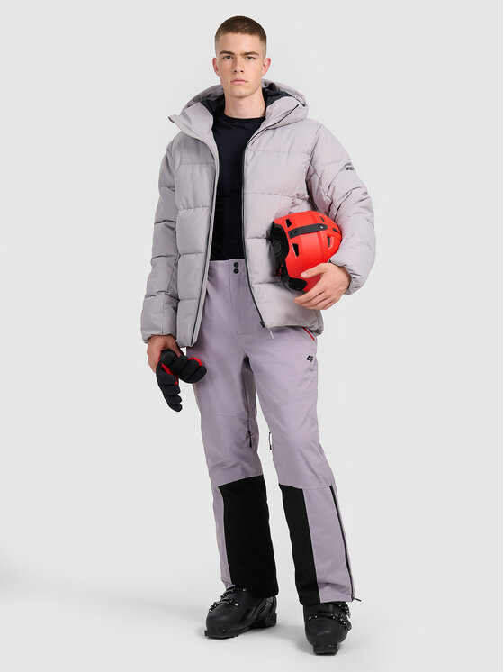 4F 4F Kurtka narciarska SKIWEAR Szary Regular Fit