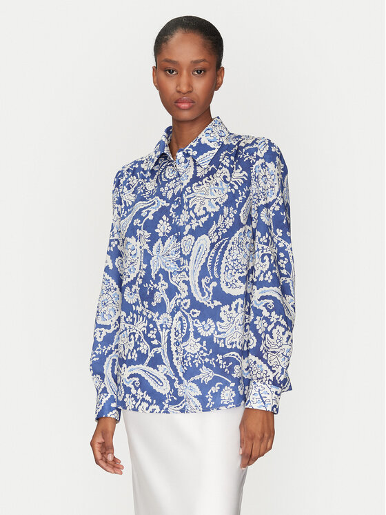 Luisa Spagnoli Luisa Spagnoli Hemd Bonifico 541847 Blau Regular Fit