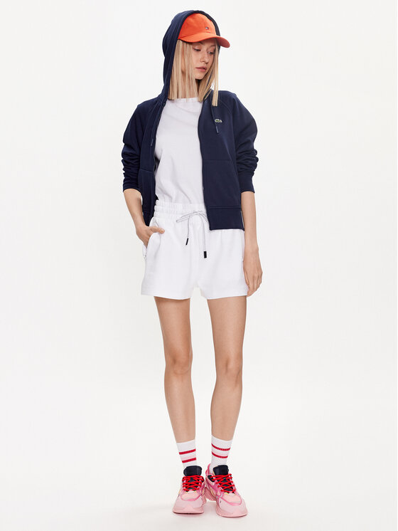 Lacoste Lacoste Spordišortsid GF5378 Valge Regular Fit
