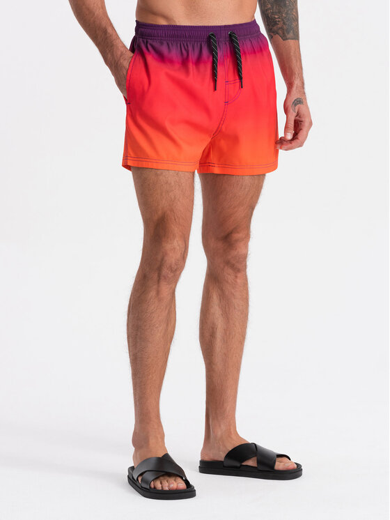 Ombre Ombre Strój kąpielowy OM-SRBS-0125 Pomarańczowy