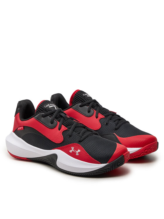 Under Armour Under Armour Čevlji za košarko UA Lockdown 7 Low 3027646 Rdeča