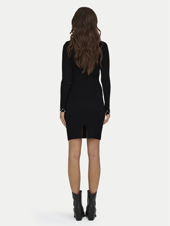 ONLY ONLY Strickkleid Ida 15334548 Schwarz Slim Fit