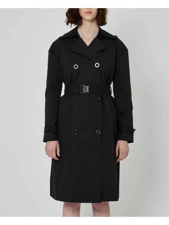 John Richmond John Richmond Cappotto Cappotto da donna John Richmond Nero Regular Fit