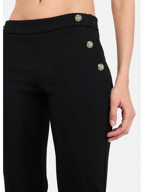 Liu Jo Liu Jo Spodnie materiałowe MF5348J918922222 Czarny Slim Fit
