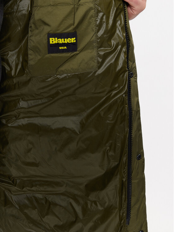 Blauer Blauer Pernata jakna 23WBLUK03009 Zelena Regular Fit