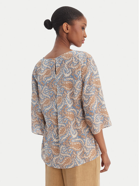 Weekend Max Mara Weekend Max Mara Блуза 2615111142 Син Relaxed Fit