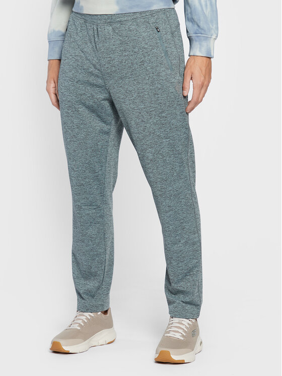 Skechers Teplákové nohavice Ultra Go M1PT77 Modrá Tapered Fit