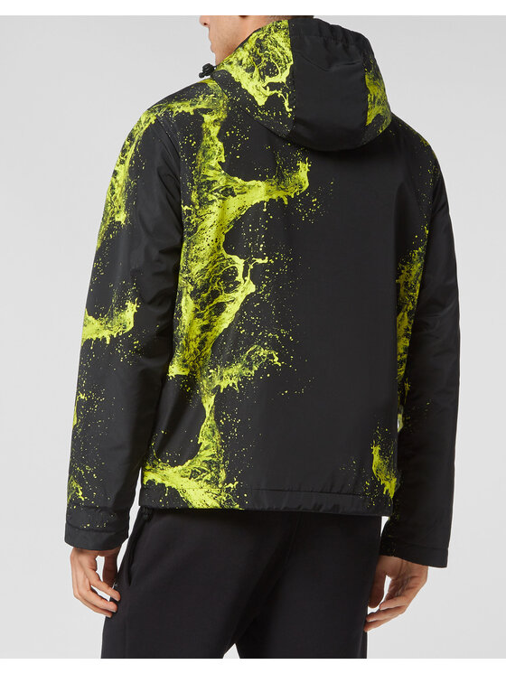 Plein Sport Plein Sport Kurtka puchowa 1695 Czarny Regular Fit