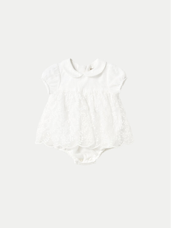 Mayoral Mayoral Vestito elegante 1666 Bianco Regular Fit